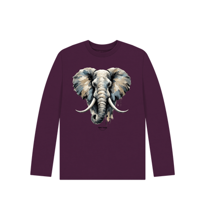 Purple Printed Kids T-Shirt