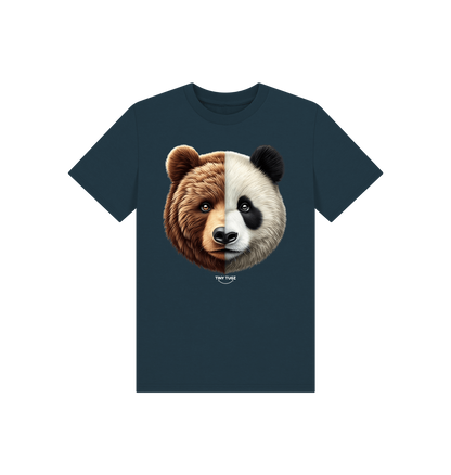 Denim Blue Printed Kids T-Shirt