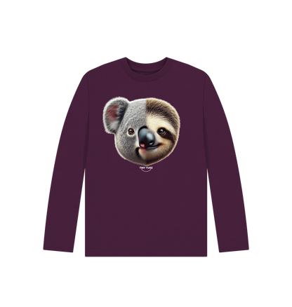 Purple Printed Kids T-Shirt