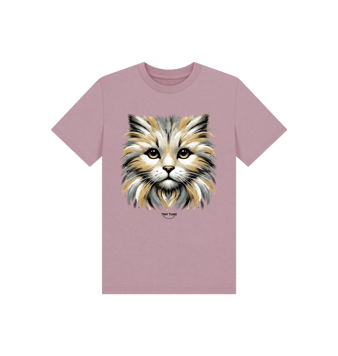 Mauve Printed Kids T-Shirt