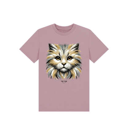Mauve Printed Kids T-Shirt