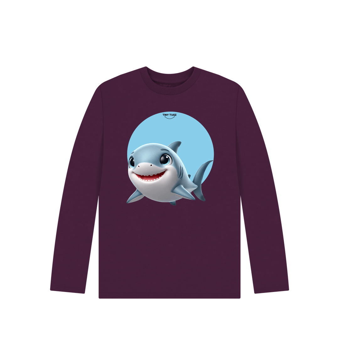 Purple Printed Kids T-Shirt