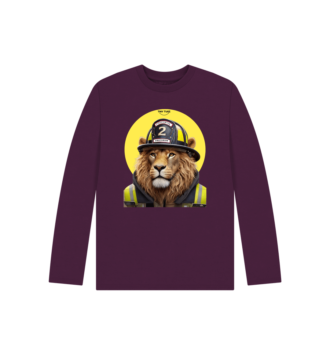 Purple Printed Kids T-Shirt