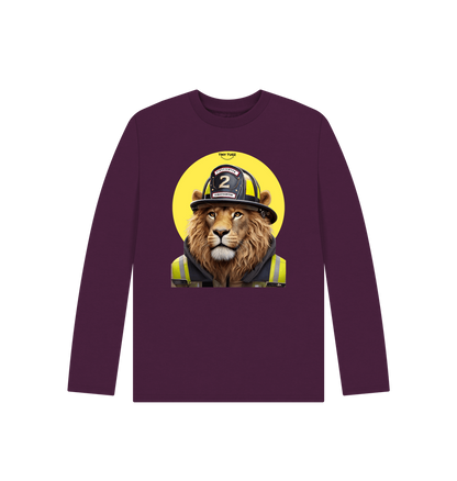 Purple Printed Kids T-Shirt