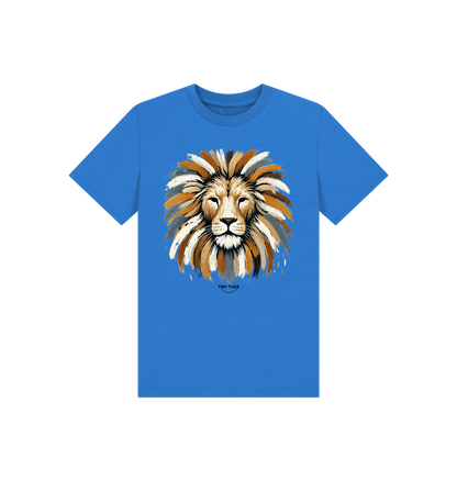 Bright Blue Printed Kids T-Shirt