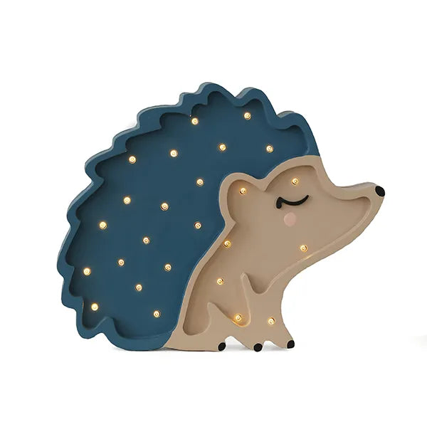 Handmade Wooden Night Light (Hedgehog)