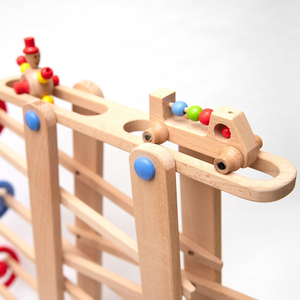 Wooden Marble Run