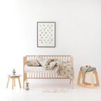 Linen Duvet Cover Set for Kids - Botany