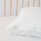 Linen Duvet Cover Set for Kids - White
