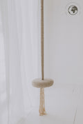 HopOn Swing - Bouclé Sand – OEKO-TEX® certified swing, handmade in Estonia