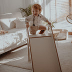 Wooden Indoor Scandi Slide for Children 87x46cm