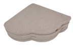 Play Mat for Kids - Cloud Shaped Bearly Light Grey