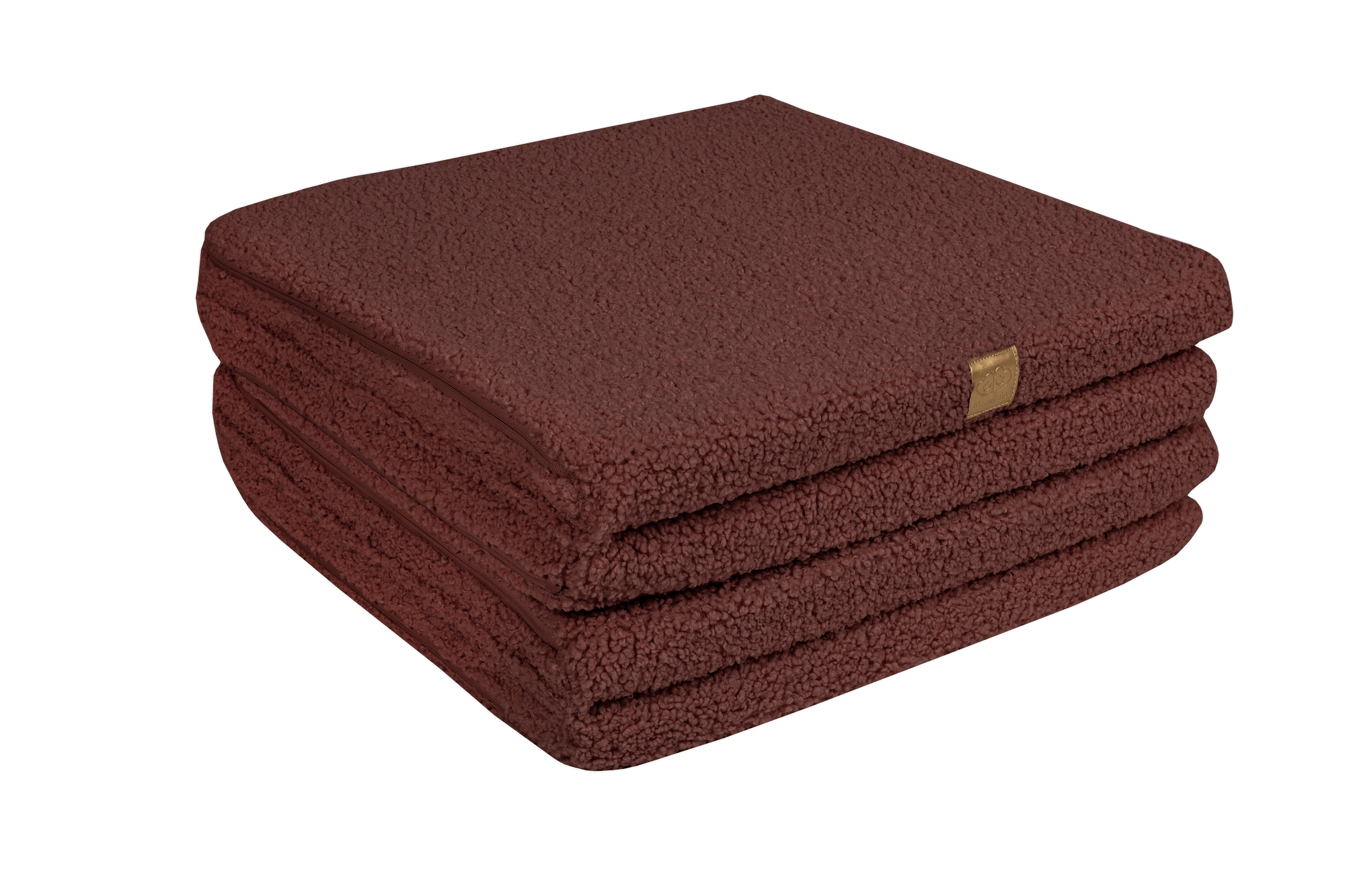 Play Mat for Kids - Square Bearly Brown