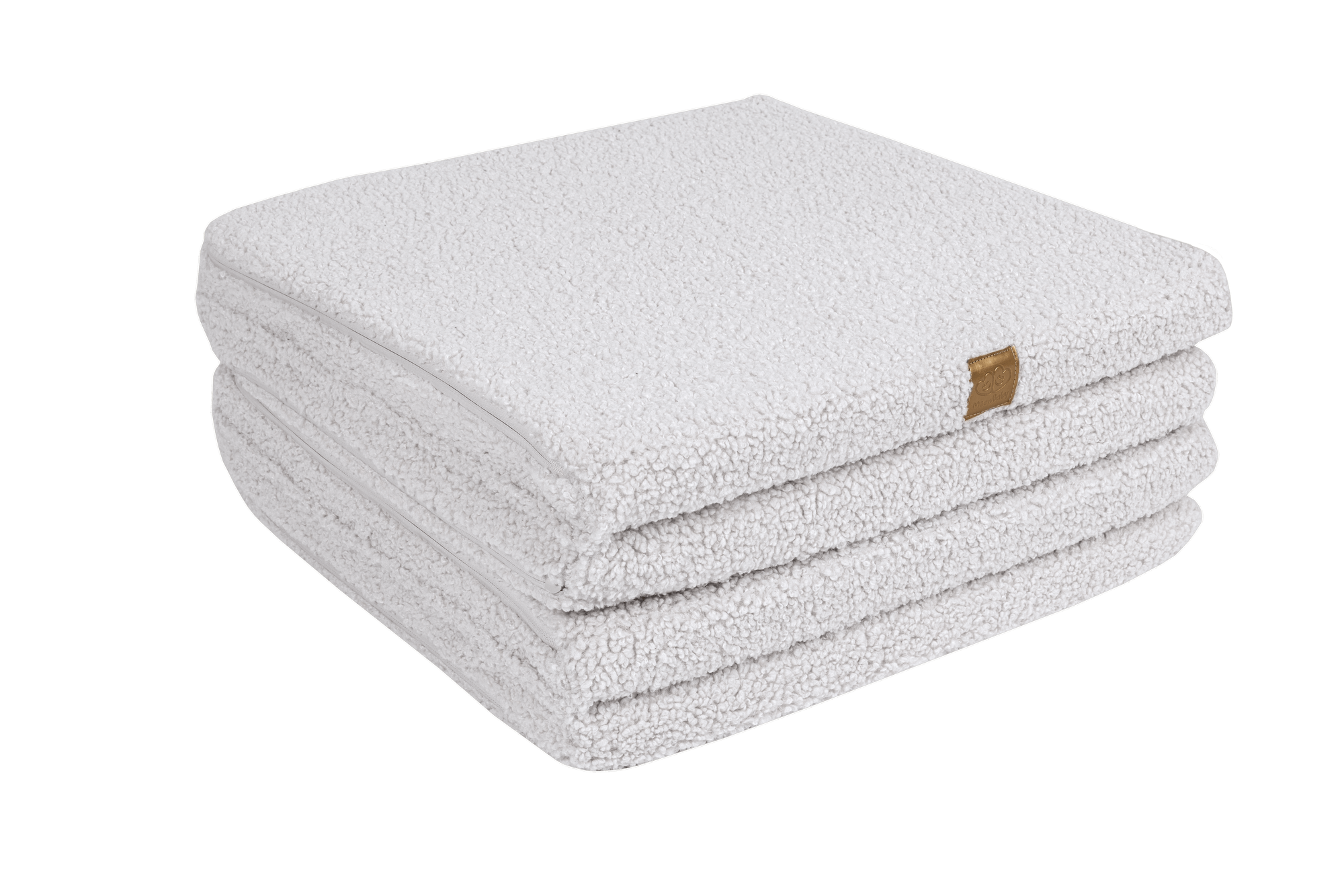 Play Mat for Kids - Square Bearly White