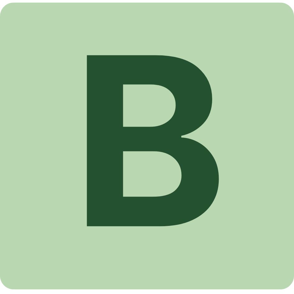 Sustainability Score B