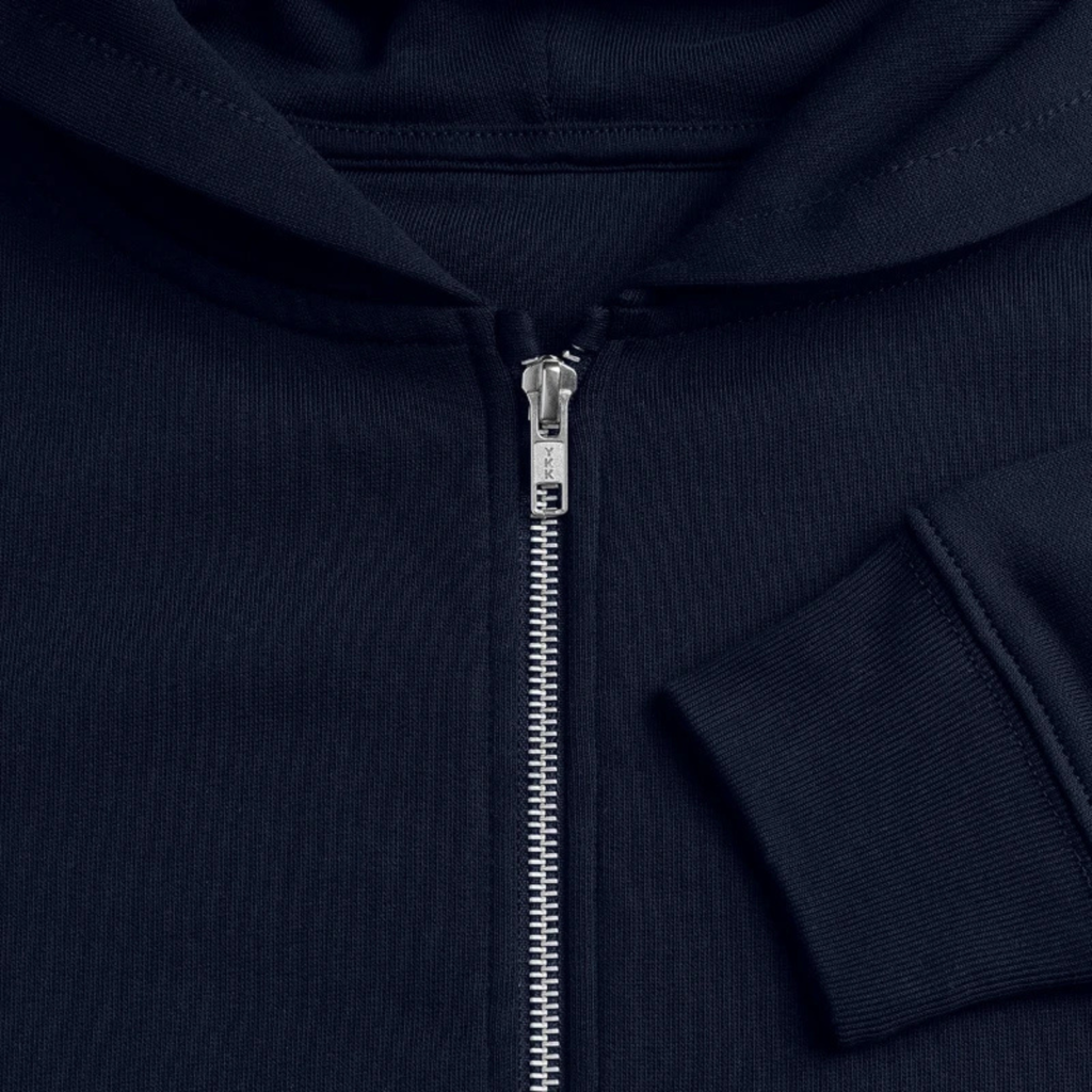 Tiny Tugz™ 100% Organic Cotton Teen Tracksuit – Stripe Logo – Navy