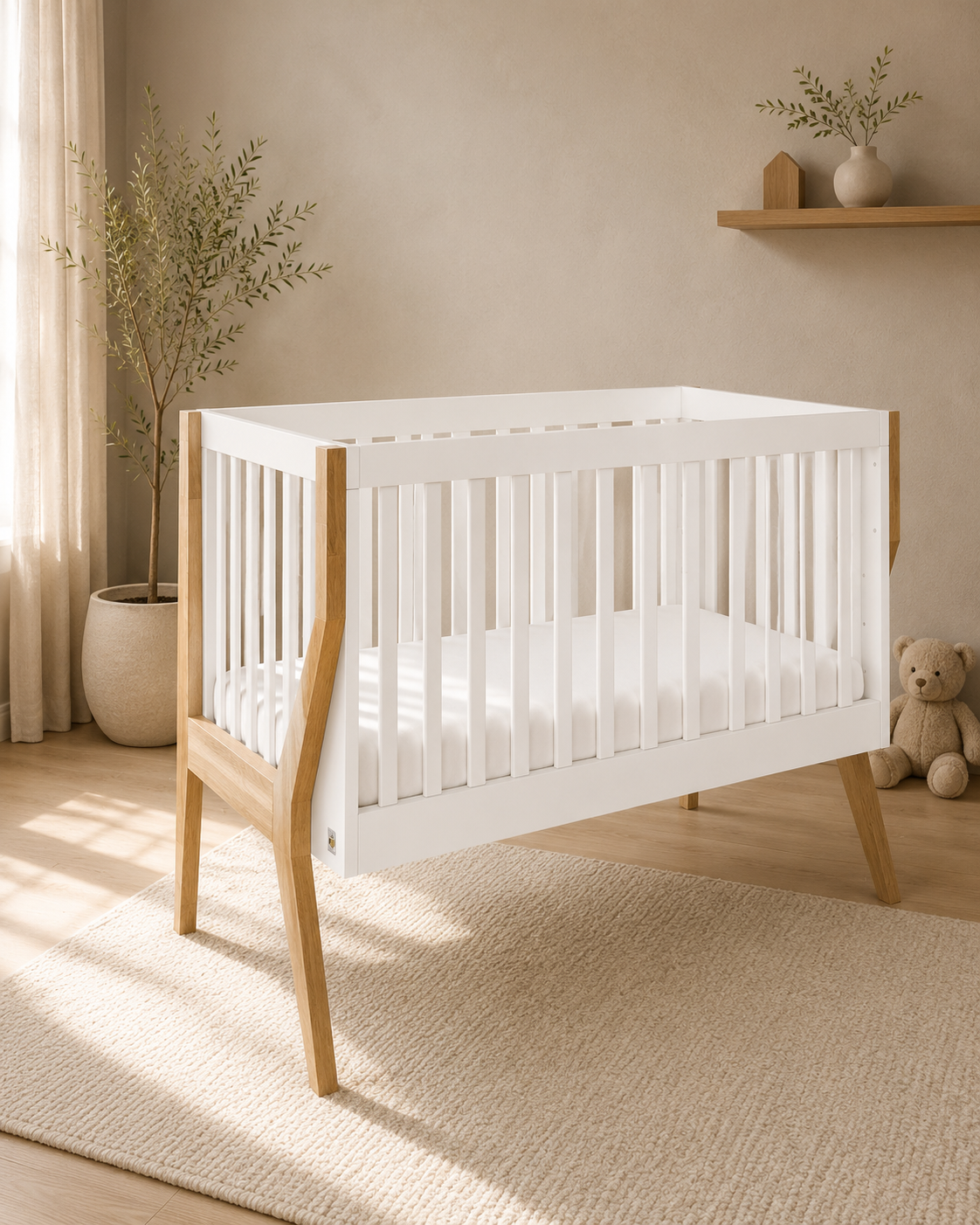YappyIcon Cot Bundle (White)