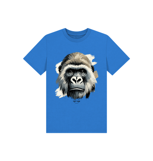 Bright Blue Printed Kids T-Shirt