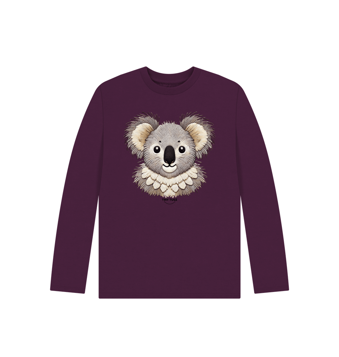 Purple Printed Kids T-Shirt