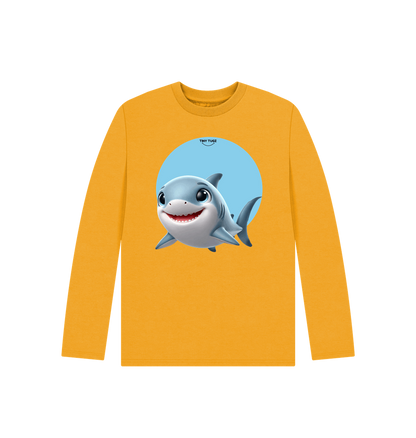 Mustard Printed Kids T-Shirt