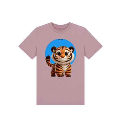 Mauve Printed Kids T-Shirt