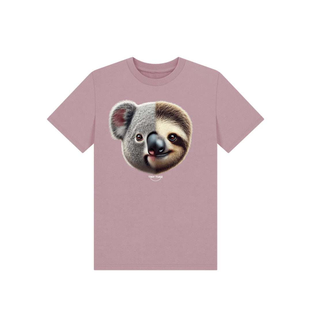 Mauve Printed Kids T-Shirt