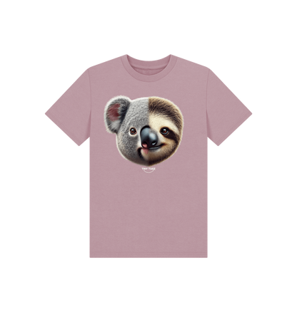 Mauve Printed Kids T-Shirt