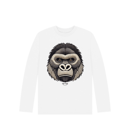 White Printed Kids T-Shirt
