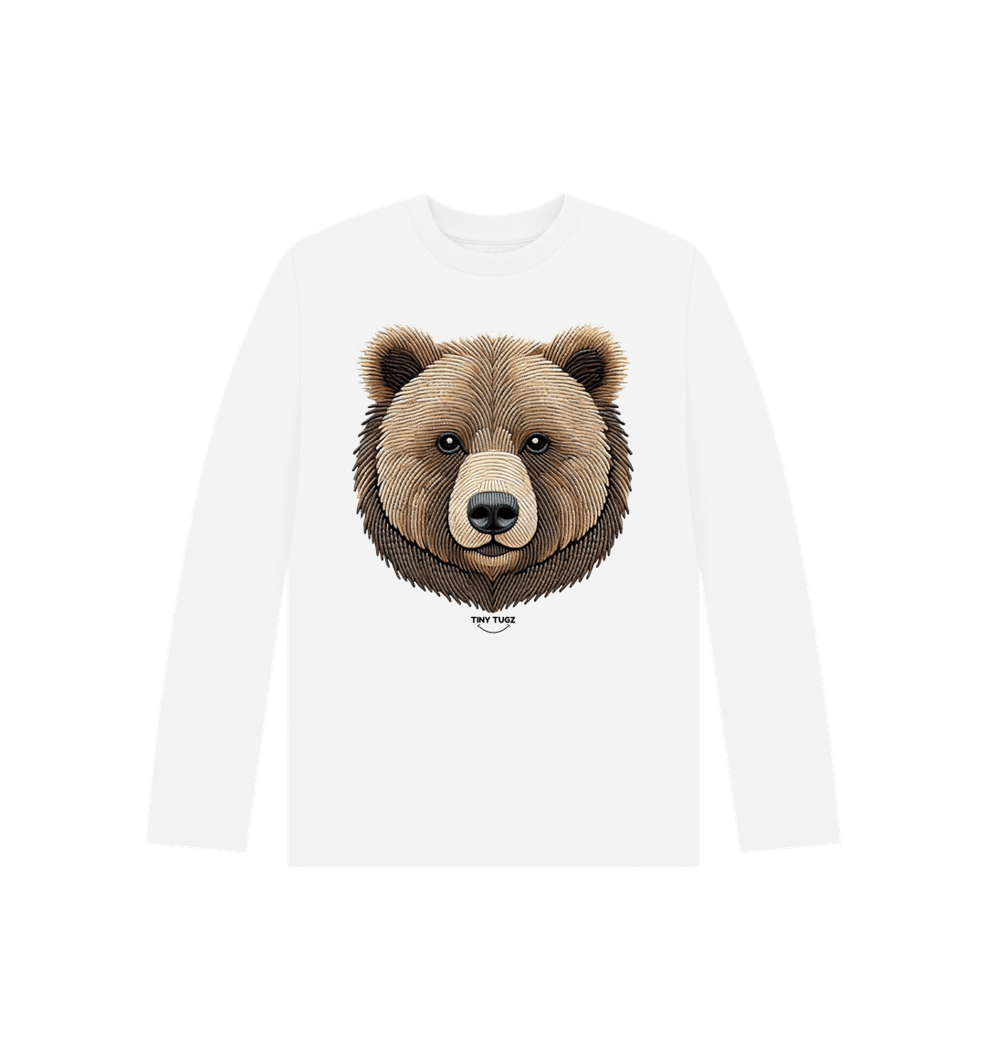 White Printed Kids T-Shirt