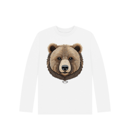 White Printed Kids T-Shirt