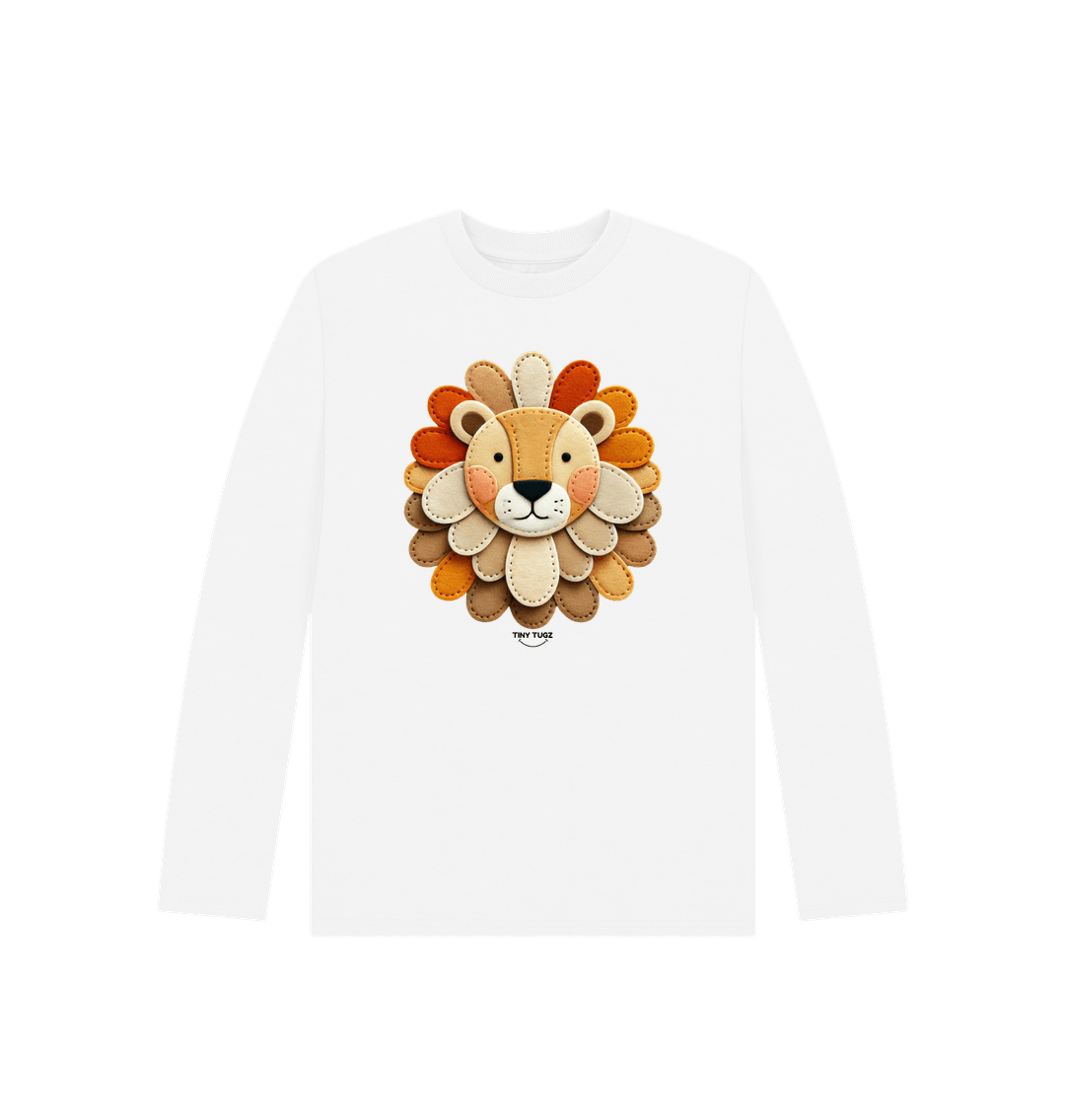 White Printed Kids T-Shirt