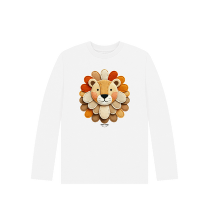 White Printed Kids T-Shirt