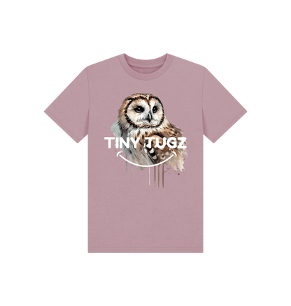 Mauve Printed Kids T-Shirt