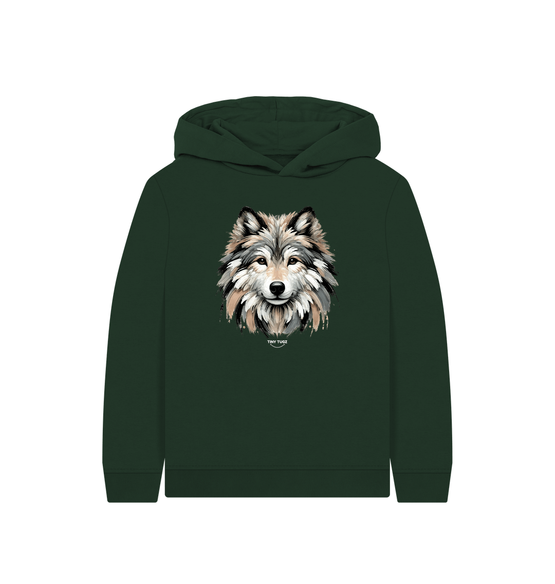 Evergreen Printed Kids Hoodie