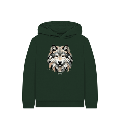 Evergreen Printed Kids Hoodie