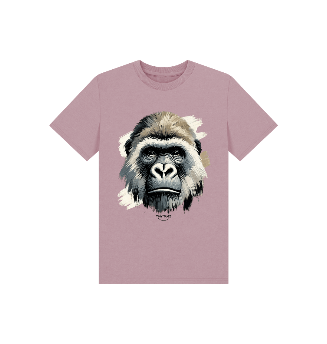 Mauve Printed Kids T-Shirt
