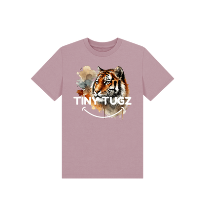 Mauve Printed Kids T-Shirt