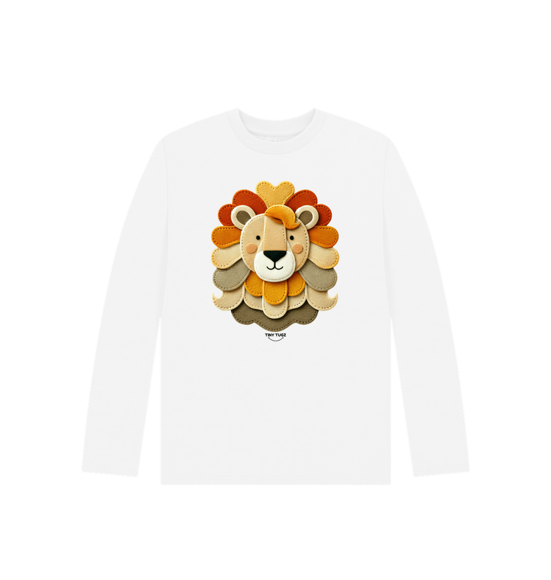 White Printed Kids T-Shirt