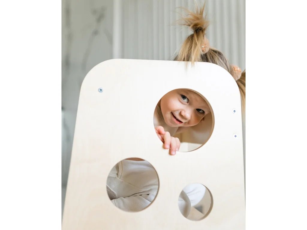 Adjustable Montessori Learning Tower – 3-in-1 Table & Chair Set - Tiny Tugz™