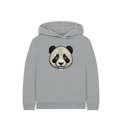 Athletic Grey Printed Kids Hoodie