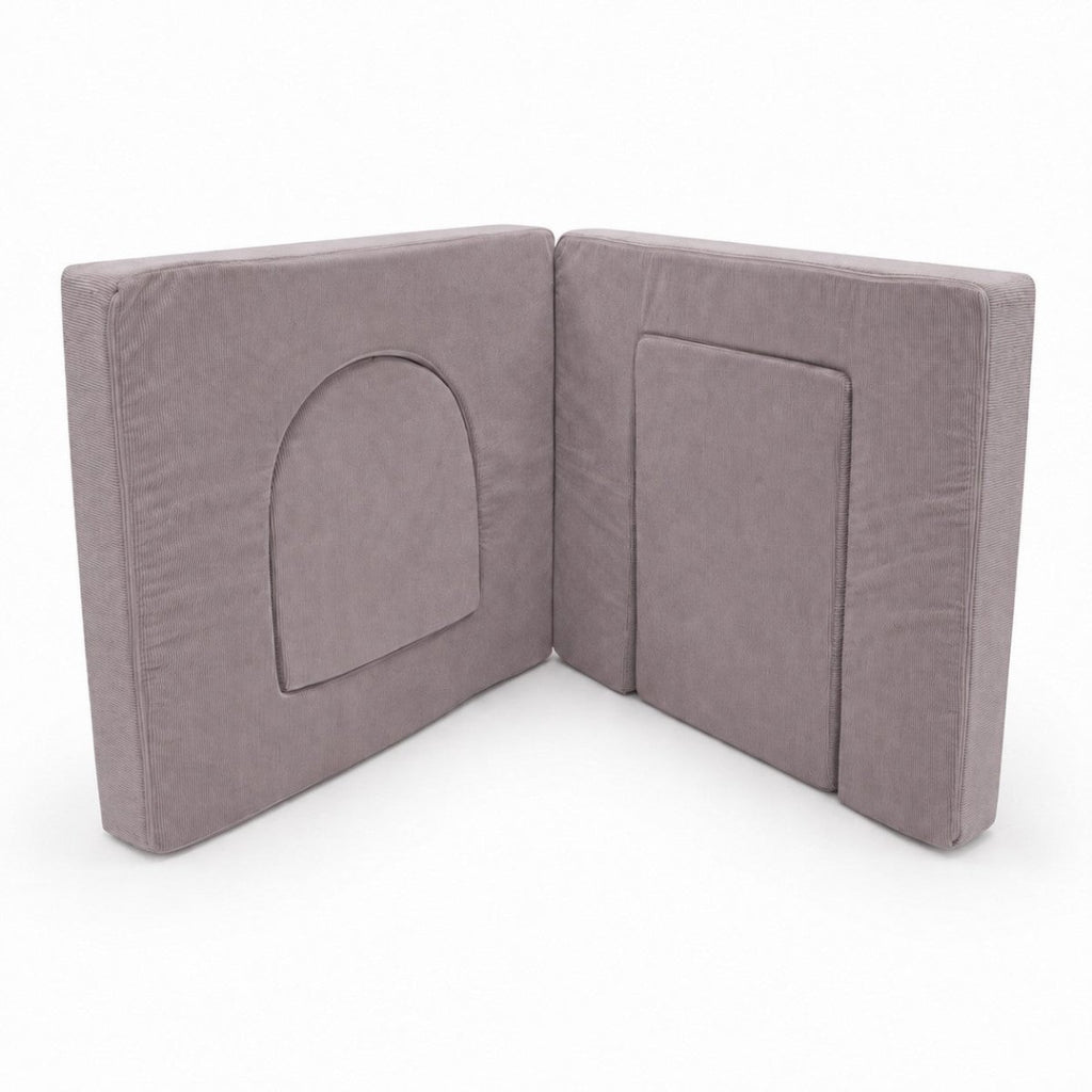 Archway Add-on for Kids Play Sofa, 4 Pieces - Slimcord Corduroy (Taupe) - Tiny Tugz™
