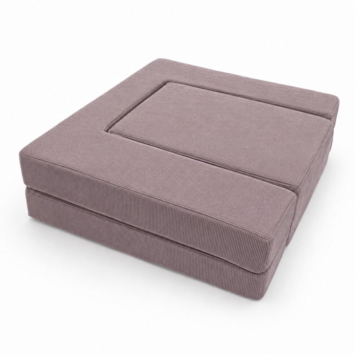 Archway Add-on for Kids Play Sofa, 4 Pieces - Slimcord Corduroy (Taupe) - Tiny Tugz™