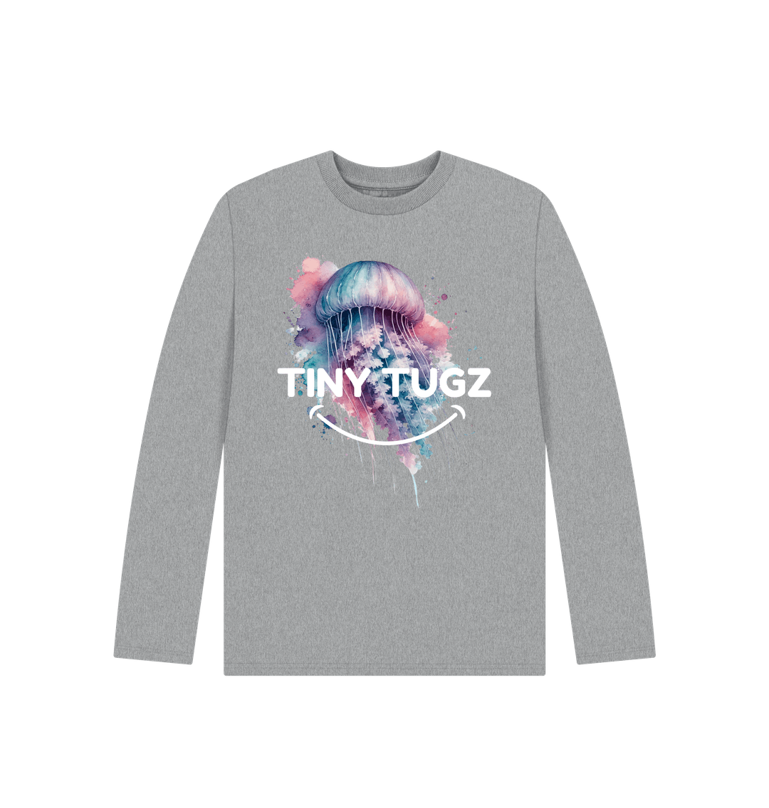 Athletic Grey Printed Kids T-Shirt