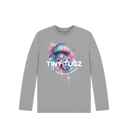 Athletic Grey Printed Kids T-Shirt