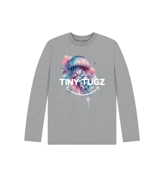 Athletic Grey Printed Kids T-Shirt