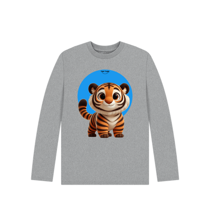 Athletic Grey Printed Kids T-Shirt