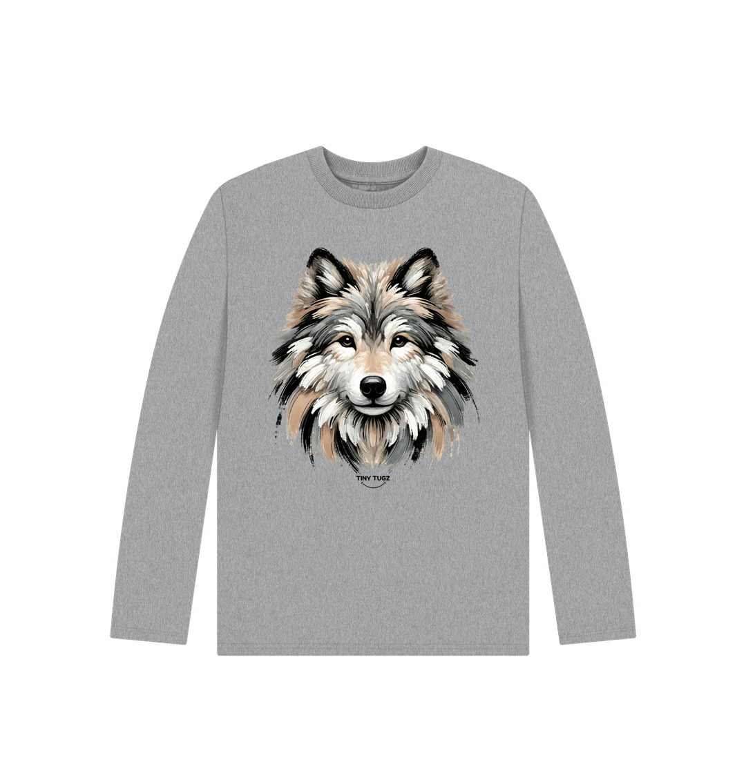 Athletic Grey Printed Kids T-Shirt
