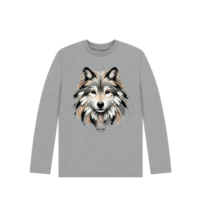 Athletic Grey Printed Kids T-Shirt