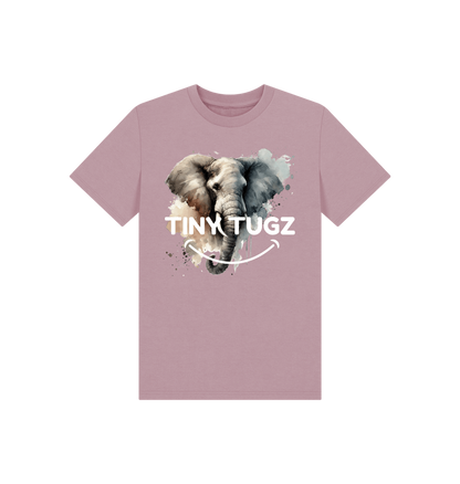 Mauve Printed Kids T-Shirt