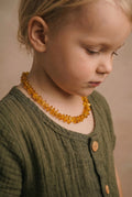 Baby/Child - Amber Necklace - Honey - Chips 33cm